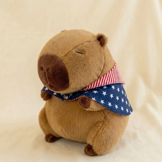 Starry Cape Dress-Up Capybara Plush
