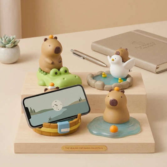 Capybara Phone Stand Figurine