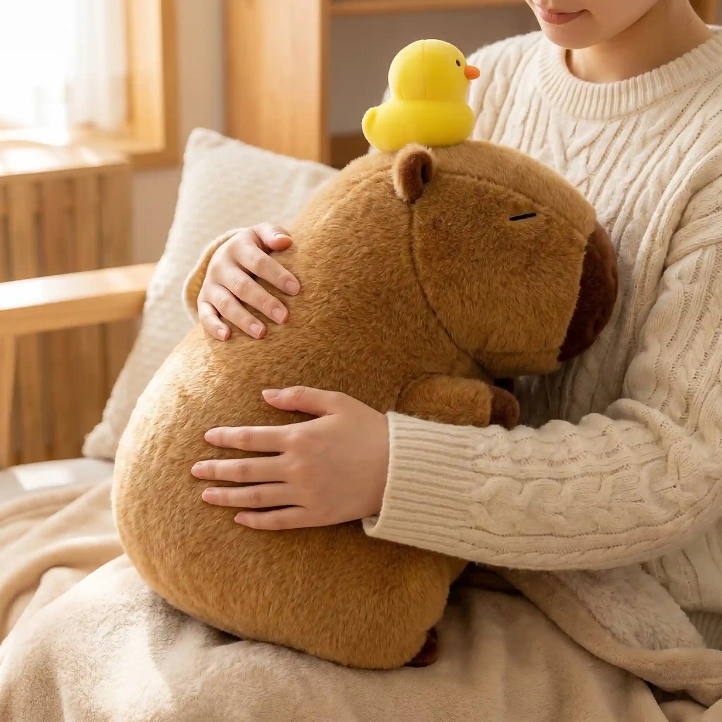 Duck Buddy Capybara Plush