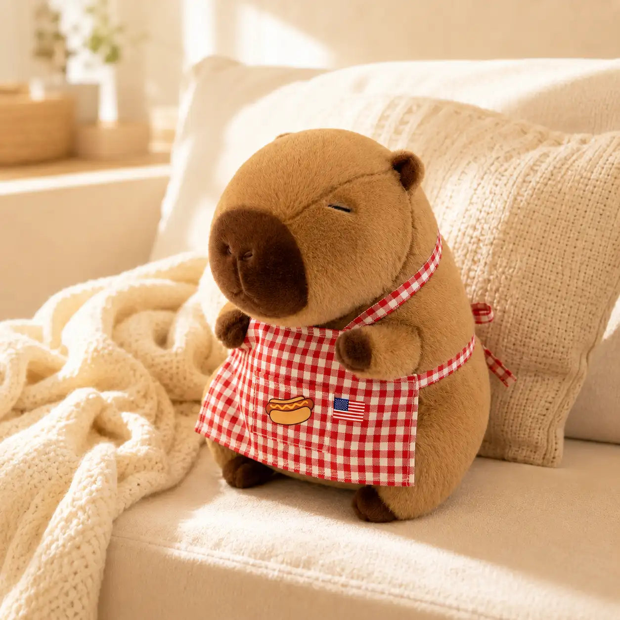 BBQ Picnic Capybara Plush