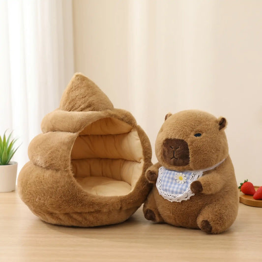 Poop Nest Capybara Plush