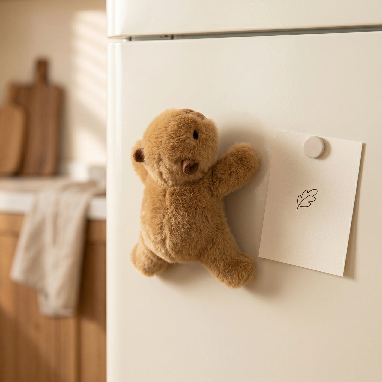Magnetic Capybara Plush – Fridge Buddy