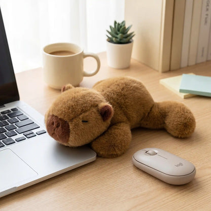 Mouse Wrist Pad Capybara Plush