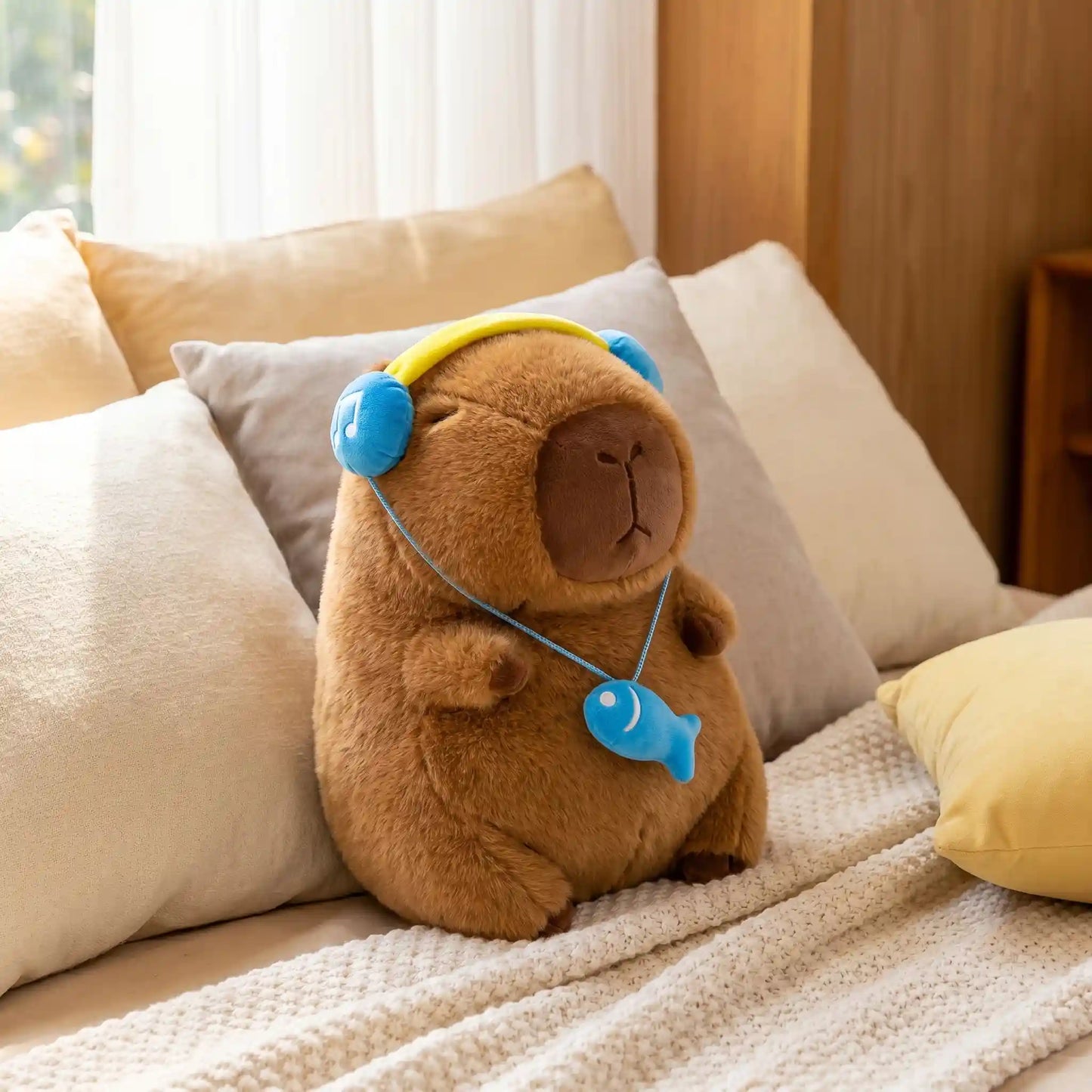 Chill Beats Capybara Plush