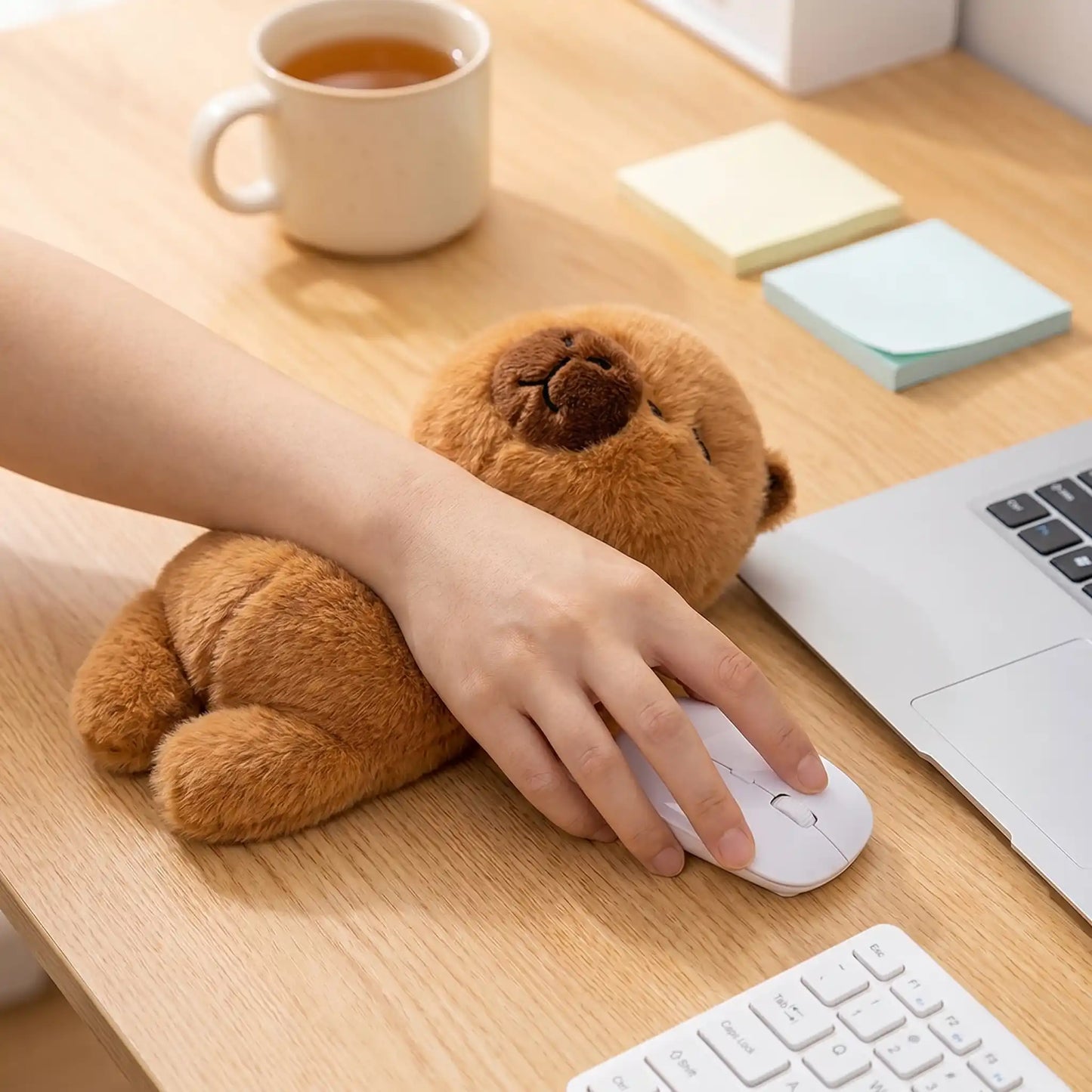 Mouse Wrist Pad Capybara Plush
