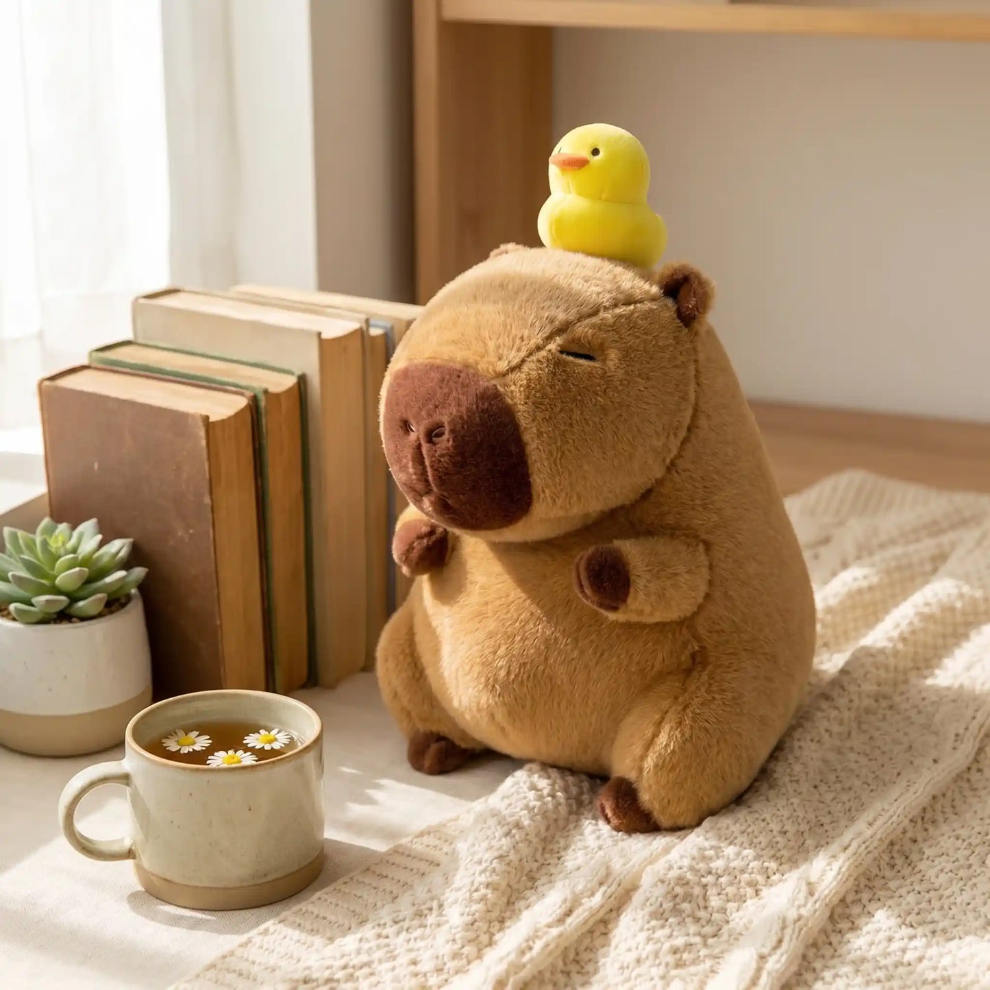 Duck Buddy Capybara Plush