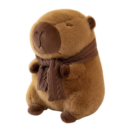 Cozy Scarf Capybara Plush
