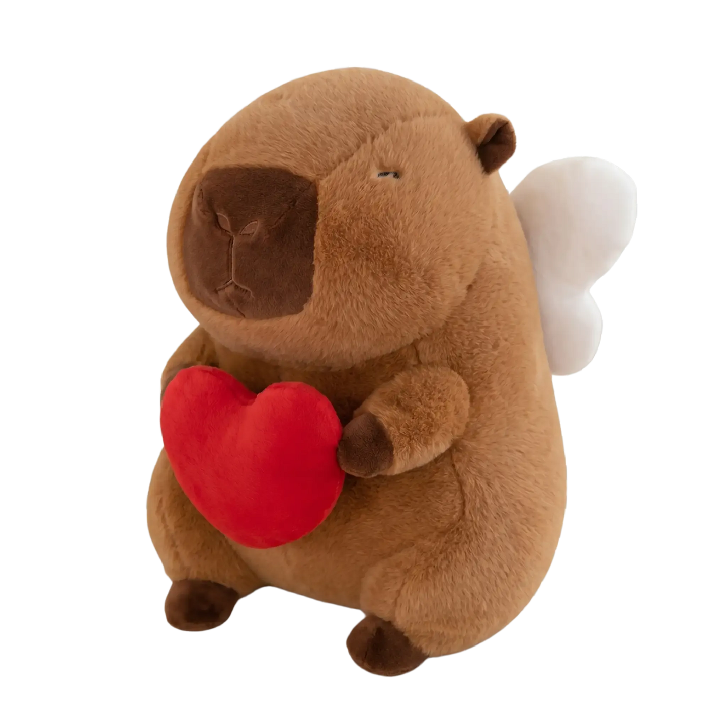 Heart Hug Capybara Plush