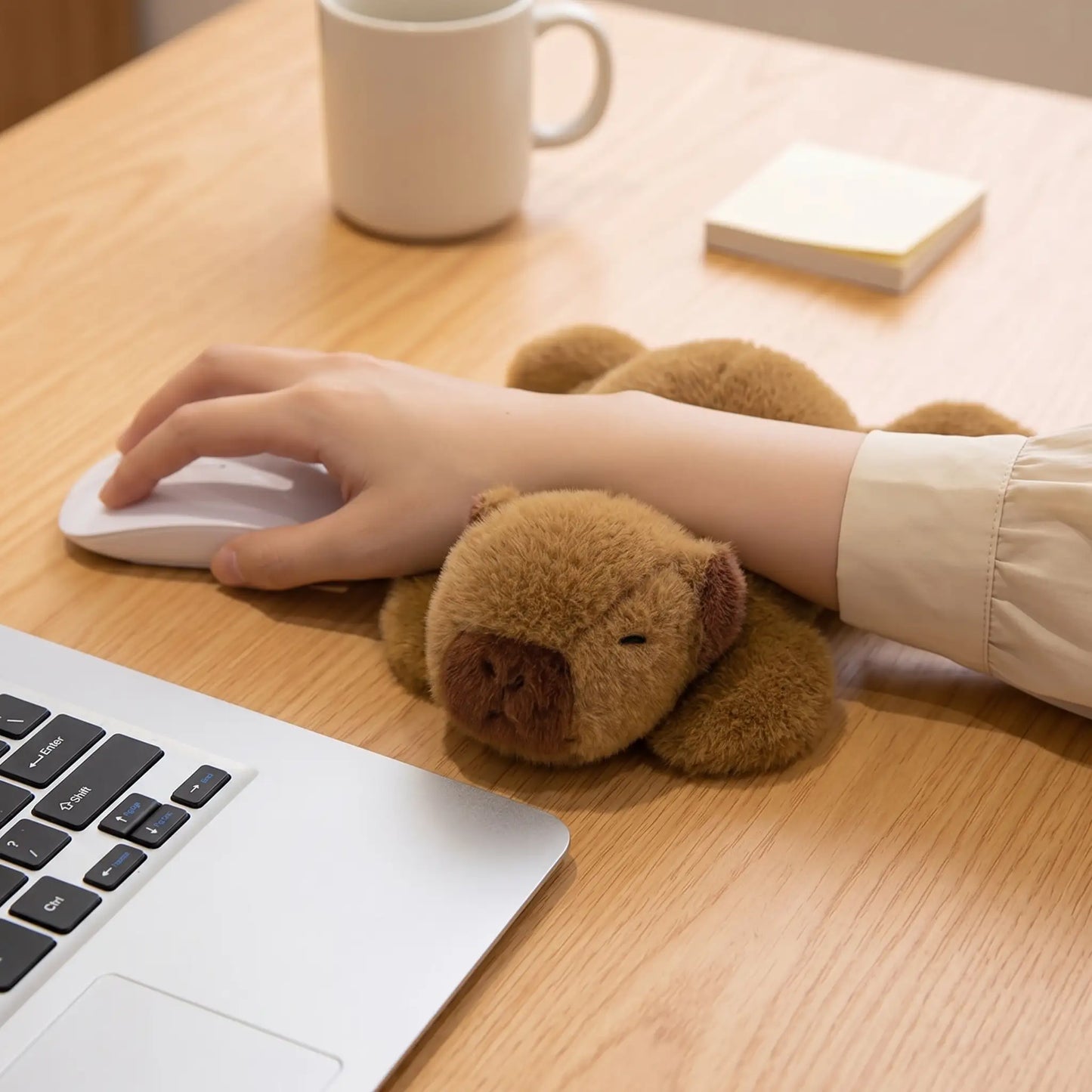 Mouse Wrist Pad Capybara Plush