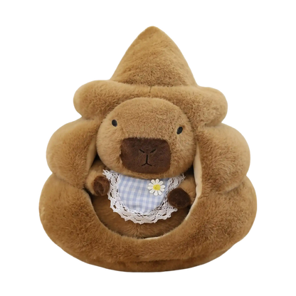 Poop Nest Capybara Plush