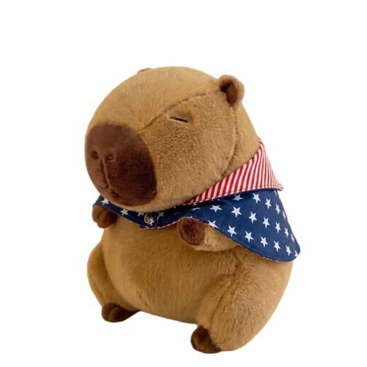 Starry Cape Dress-Up Capybara Plush