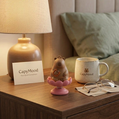 Wobble Buddy Capybara Spring Figurine