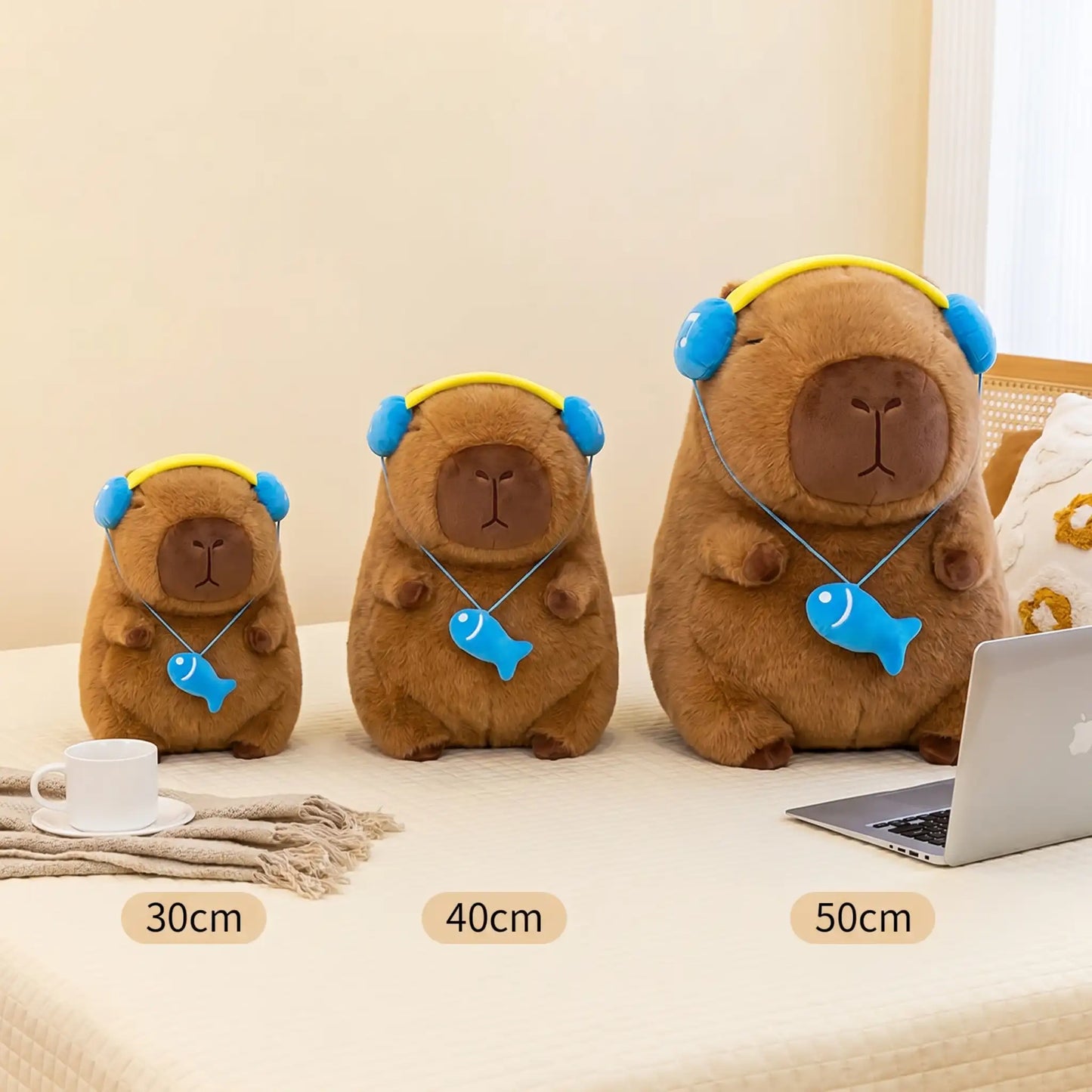 Chill Beats Capybara Plush