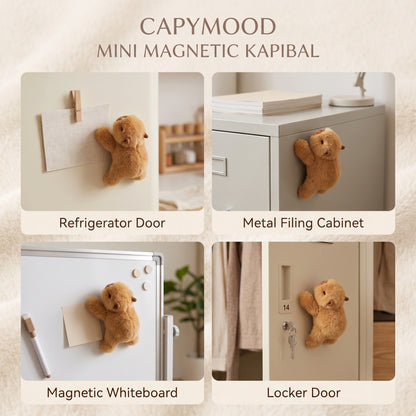 Magnetic Capybara Plush – Fridge Buddy